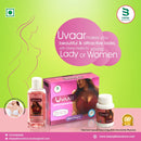 Uvaar I Breast Oil for Women I 60 ML & 30 Capsules