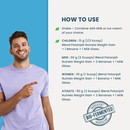 Nutrela Weight Gainer - 500g | Mass Gainer With 36 Essential Vitamins, Minerals And Herbs | 20g Protein, 66.8 Carbs & 3834gm Calories | Ideal For Athlete, Men, Women & Kids - Banana Flavour