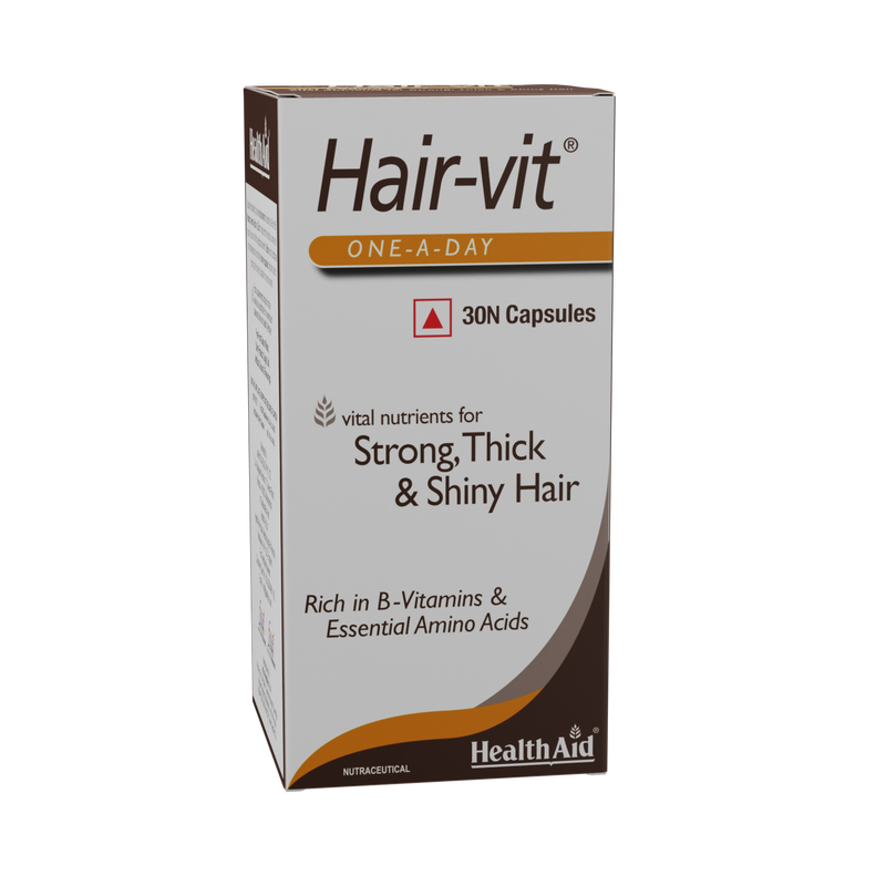 HealthAid I Hair-vit I Multivitamins for Hair I 30 Capsules