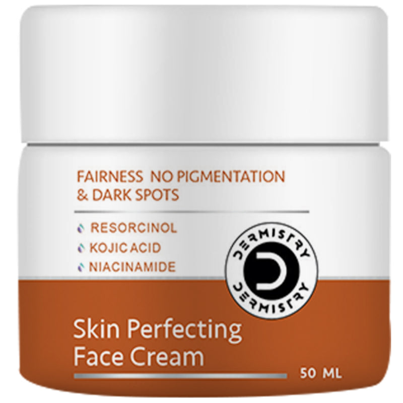 Dermistry  Pigmentation Removal Fairness Face Cream I Kojic Acid Niacinamide I Blemishes Dark Spots Correction Uneven Tone Melasma Dull Skin Removal I Glowing Brightening Moisturizer I Men Women 50ml