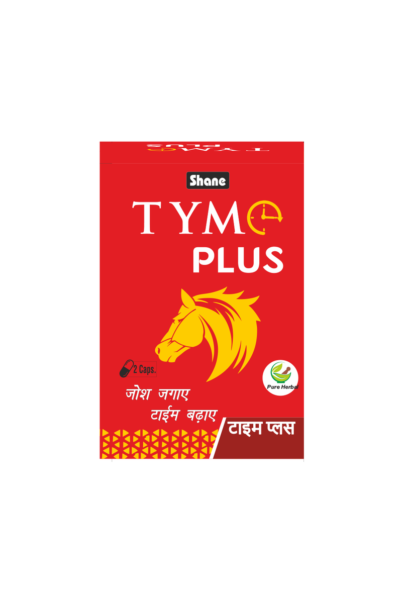 Shane I TYM Plus I Arouse Enthusiasm I Increase Time I Pure Herbal 40x1 Capsules