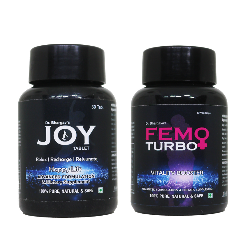 Dr.Bhargav's Femo Turbo 30 Capsule & Joy Tablet 30 Tablet