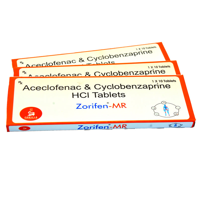 Zorifen-MR I Cyclobenzaprine I HCI 30 Tablets