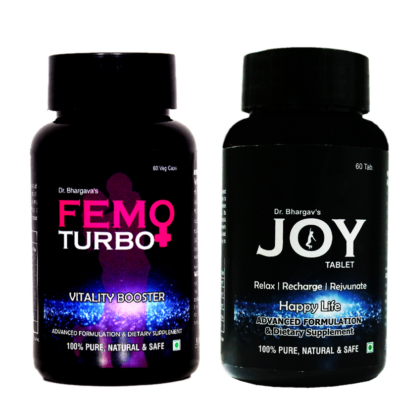 Dr.Bhargav's Femo Turbo 60 Capsule & Joy 60 Tablet