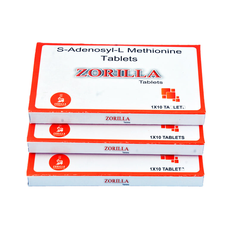 Zorilla S-Adenosyl L Methionine 400mg 30 Tabs