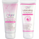 Vigini Vaginal Whitening Lightening Intimate Feminine Hygiene Gel Wash & Sexual Lubricating Lube Water-Based Massage Gel-200ml