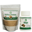 Dr.Bhargav's Giloy 60 Capsule & Triphla Powder 100 gms