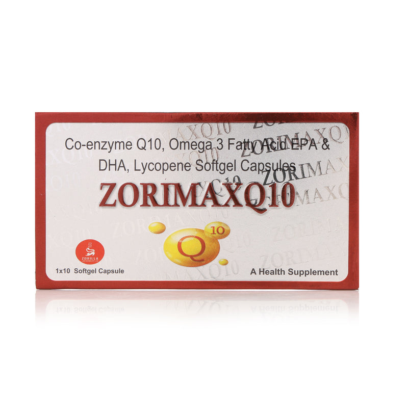 Zorimax Q10 Co-Enzyme Fatty Acid I 10 Tablets