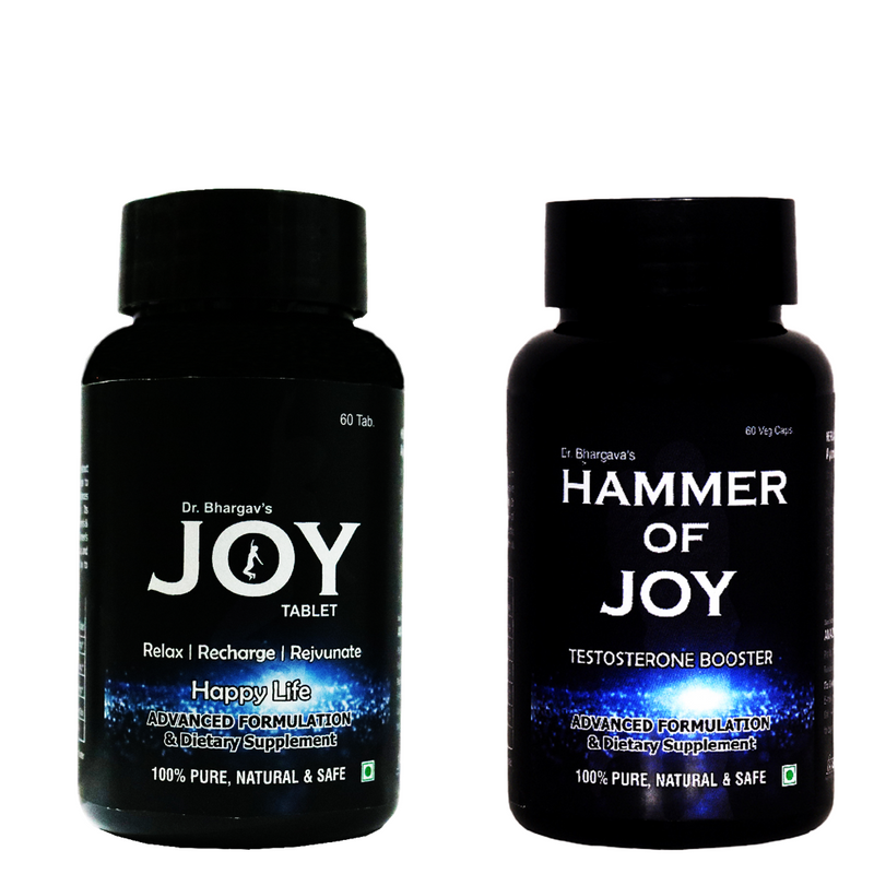 Dr.Bhargav's Hammer of joy 60 Capsule & Joy Tablet 60 Tablet