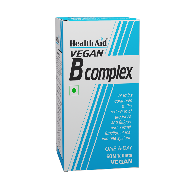 HealthAid I Vegan I B Complex I 60 Tablets