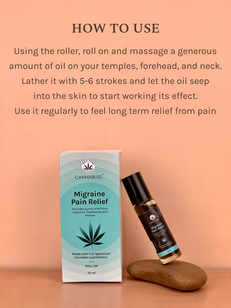 Cannabliss Migraine Pain Relief - 10 ML