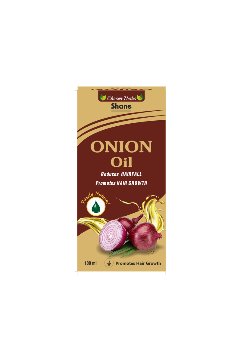 Shane I Onion Oil I Chosen Herbs I Reduce Hair Fall I Promotes Hair Growth I Purely Natural I For External Use Only I 100 ML