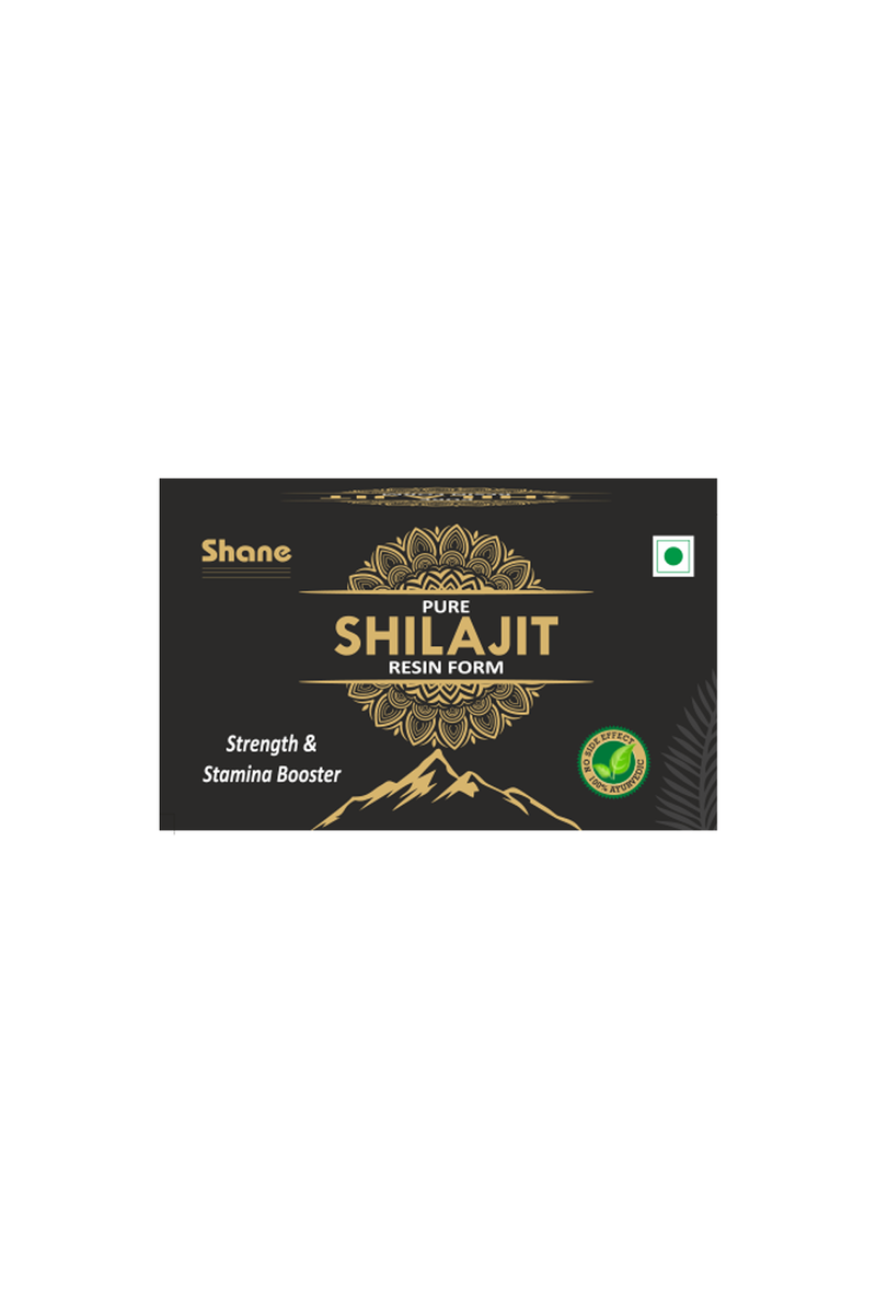 Shane I Pure Shilajit Resin Form I Strength & Stamina Booster I 100% Ayurvedic I No Side Effect I Helps Boost Testo Levels I Helps Build Muscle Mass I Helps Enhance Performance I Helps Boost Immunity I 20 GM