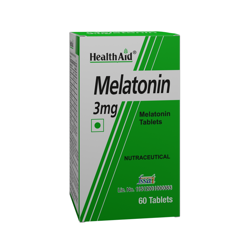 HealthAid I Melatonin 3mg I 60 Tablets