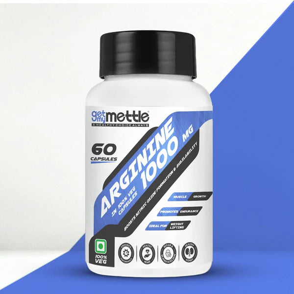 GetmyMettle Arginine 1000 mg