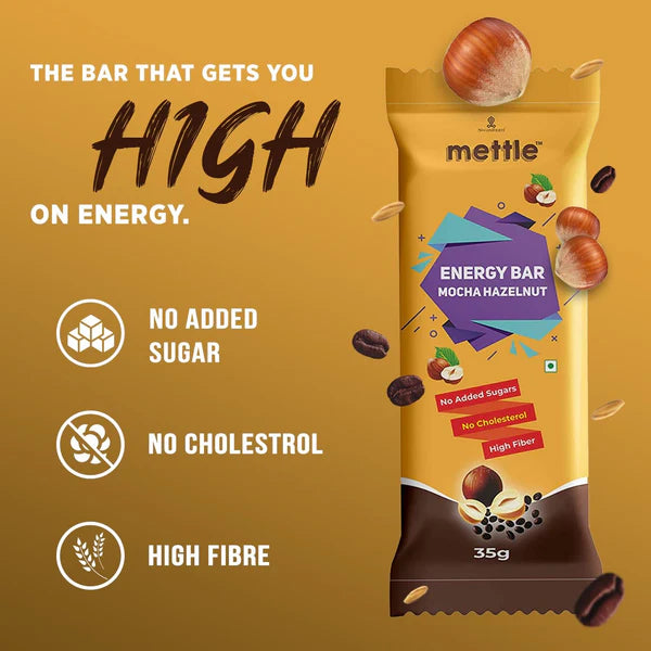 GetmyMettle Mocha Hazelnut Energy Bars