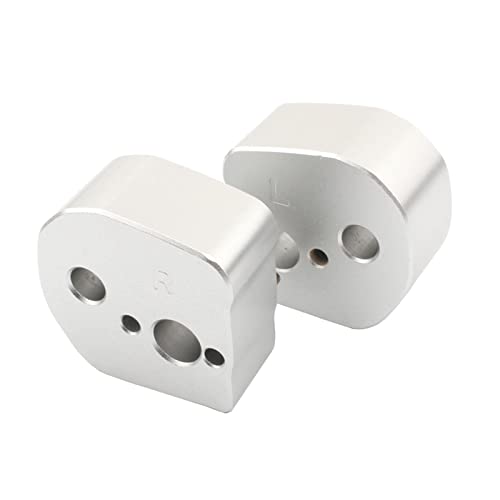 UJEAVETTE 25mm Motorcycle ATV Dirt Bike Motocross Handlebar Risers Silver
