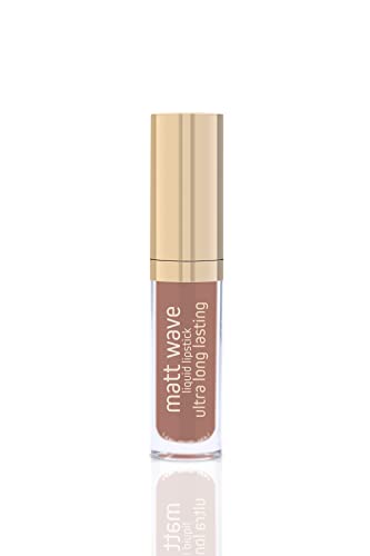 Pierre Cardin Paris, Matte Wave Liquid Lip Colour, Ultra Long Lasting Liquid Lipstick, Lightweight & Comfortable - Smudge Proof, Non Transferable (614-Terracotta)