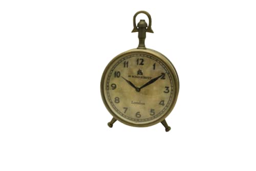 5 inches Antiueq Steel Table Clock for Home and Office Decoration