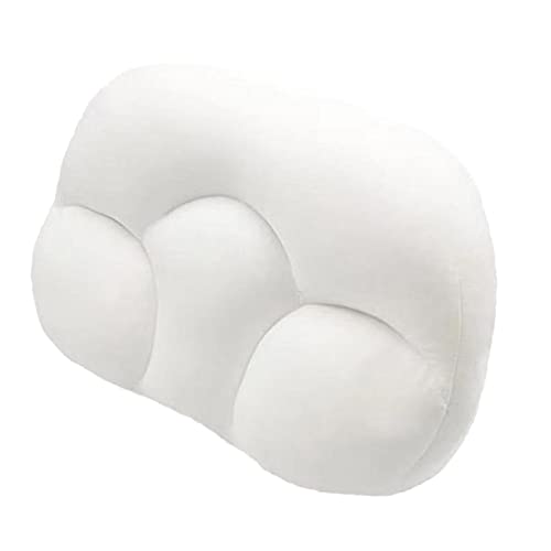 ATORSE® 3D Pillow Foam Sleep Pillow Egg Sleepers Memory Foam Bedding Neck Protection White