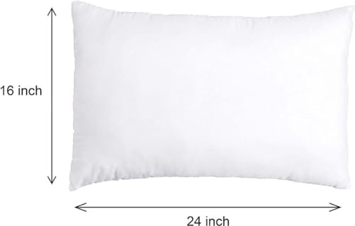 AG SHOP Microfiber Memory Foam Pillow (White, Standard) -2 Pillow