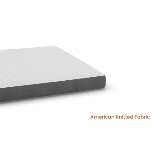 Royaloak SnoozZ Foam Queen Size Mattress- 6 inches | American Knitted Jaquard Fabric|Super Soft Foam |Sleeping Mattress | Best Mattress | Removable & Washable Fabric | Air Bed| 60x78x6 inches