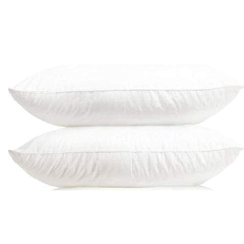 Sleepwell Microfiber Pillow (White) - (Pack of 2, 27x17)