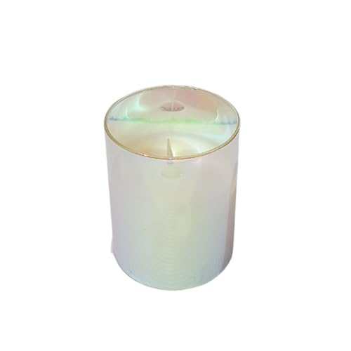 ThirteenKcanddle Flameless LED Pillar Candles, 7 x 10 cm, Acrylic, Battery Operated, Dancing Flame, Flickering, for Home, Wedding, Party, Festival