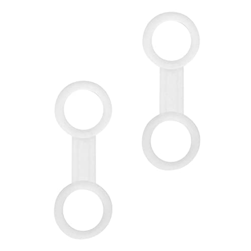bnf® 2 Pieces Universal Scuba Diving Silicone Snorkel Keeper Holder Transparent | Water Sports | Scuba & Snorkeling | Other Scuba & Snorkeling