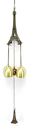 SETHI TRADERS | Eiffel Tower Windchimes for Yard Home Decor 4 Bells