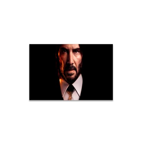 GADGETS WRAP Canvas Gallery Wrap Framed for Home Office Studio Living Room Decoration (11x9inch) - John Wick 4