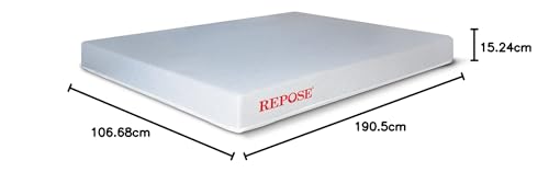 Repose Eyelidz Spine Pro Orthopaedic Memory Foam Mattress (Single, 75X42X6)