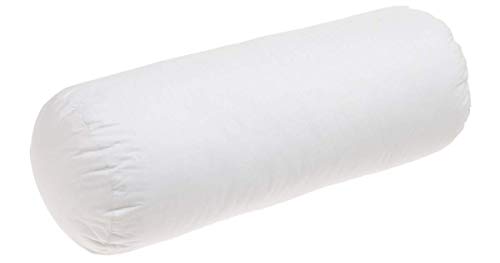 Royal Trend White Bed Pillow Bolster Having 1000 Grams Super Plush Reliance Gel-Fiber Filling Sized 16"x34"inches Set of 2