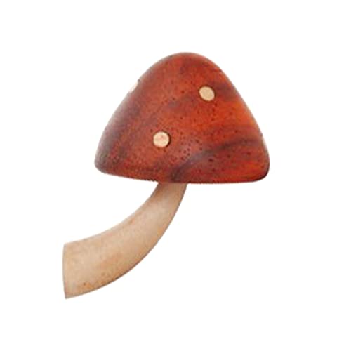 ATORSE® Wooden Fridge Magnets Mushroom Vegetable Souvenir Office Magnets Decorative