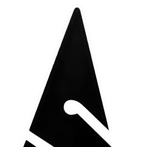 THE STYLE SUTRA®5 Pieces Triangle Line Arrow Marker for Scuba Diving Cave Wreck Dive Black