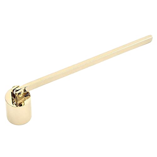 CALANDIS™ Candle Snuffer Home Tool Long Handle Bell Extinguisher 19.3Cm Gold | Handcrafted & Finished Pieces | Home Dacor & Accent | Candles & Holders