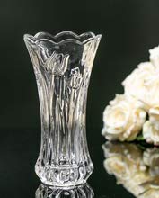 SQUICKLE Flower Vase Glass Pot for Living Room/Home/Office