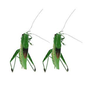 BIG BOOM® 2X Vivid Insect Katydid Imitation Animal Fridge Magnet Outdoor Lawn Decor