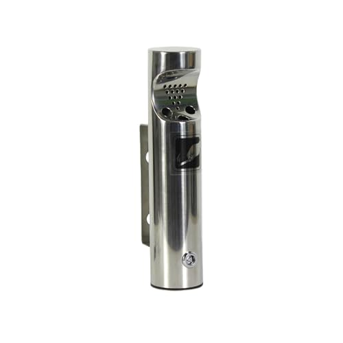 Ashtray Stainless Steel Wall Mount Practical Ash Holder for Patio Bar Garden Argent|Home & Garden|1 Ashtray Cylinder