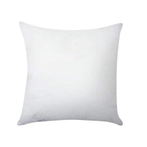 Rolexto Microfibre 1 Piece Cushion Filler Set (White, 16"x16" inches)