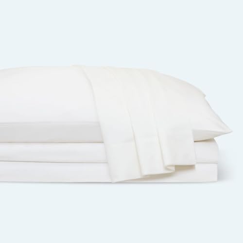 White, Cal King Set : Thomas Lee 100% USA Grown Pima Cotton Luxury California King Sheet Set