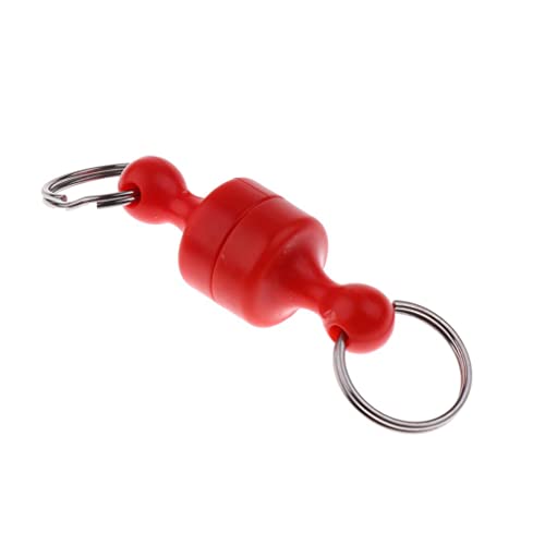 Calandis Fly Fishing Landing Trout Net Magnetic Release Holder Magnet Clip Red