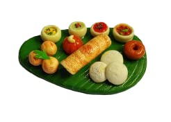 R3 Creation South Indian Dishes Fridge Magnet Miniature Food 3D Fridge Magnet Best Souvenir Gift 100% Made in India