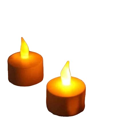 SPARSHMART Kiya Flameless and Smokeless Decorative Candles Led Tea Light Candle Perfect for Gifting, House, Light for Balcony Pack of 6