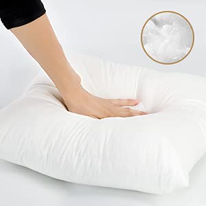 JDX Premium Hotel Quality Hollow Fiber Pillow (17x27 Inches) -Set of 2, B096PQQLT3