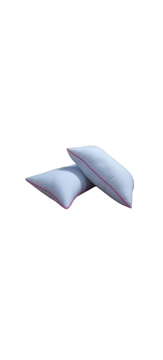 Aaradhya Pillow Conjugate Fiber Feeling Satin Fabric Bed Pillow for Sleeping (Size : 17 x 27 || Set of 8 Piece)