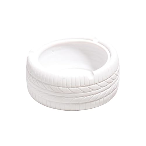 Tire Shape Ashtray Resin Decoration Ashtray for Living Room Home Accessories White|Home & Garden|1 Tire Shape Ashtray