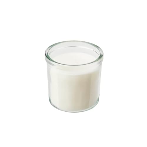 Digital Shoppy Scented Candle in Glass, Vanilla/Light