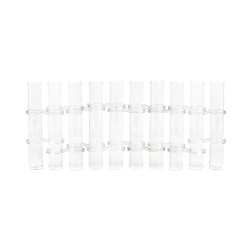 MYADDICTION Test Tube Flower Vases Glass Test Tube Planter for Desktop Living Room Party Large