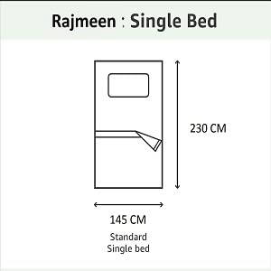 Rajmeen Car Cartoon Kids Design Print Single Bed Reversible AC Blanket | Dohar | Quilt | Duvet (Polycotton, Multicolor)